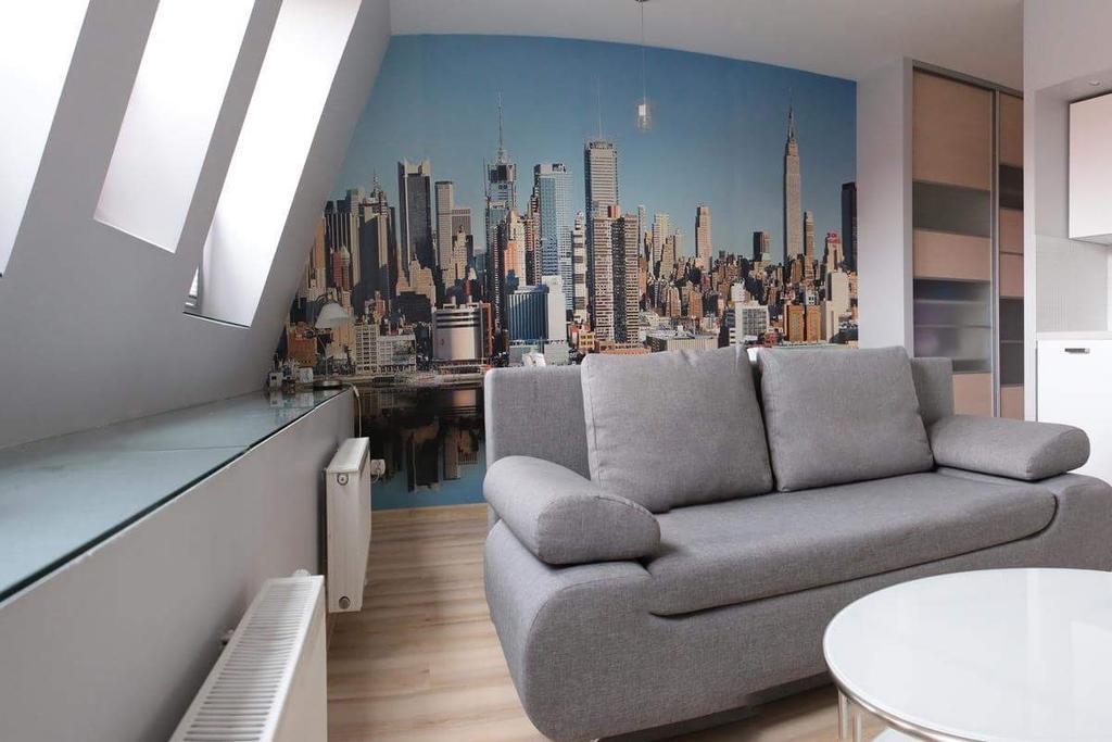 Lejlighed på 35 m² i Poznan Centrum med 1 værelse og 1 private badeværelser Eksteriør billede