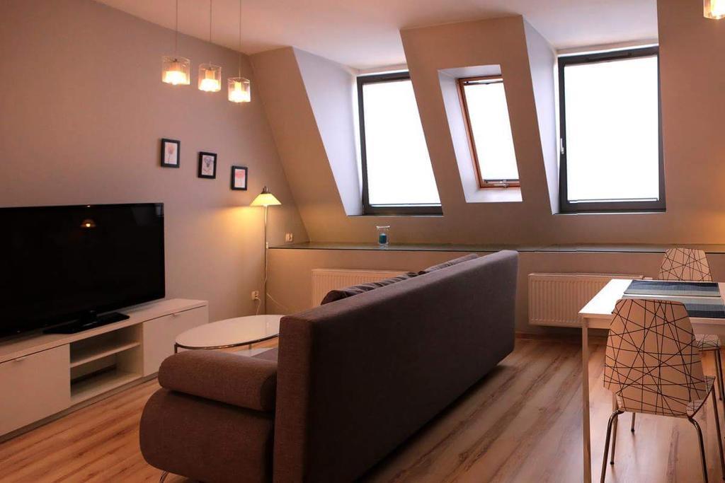 Lejlighed på 35 m² i Poznan Centrum med 1 værelse og 1 private badeværelser Eksteriør billede