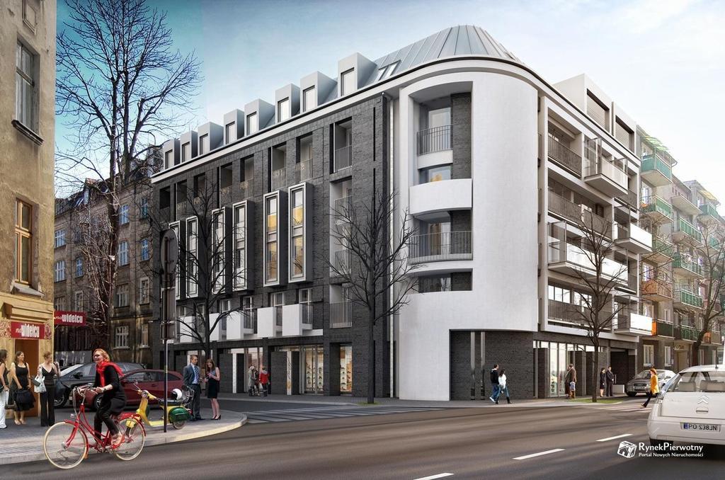 Lejlighed på 35 m² i Poznan Centrum med 1 værelse og 1 private badeværelser Eksteriør billede