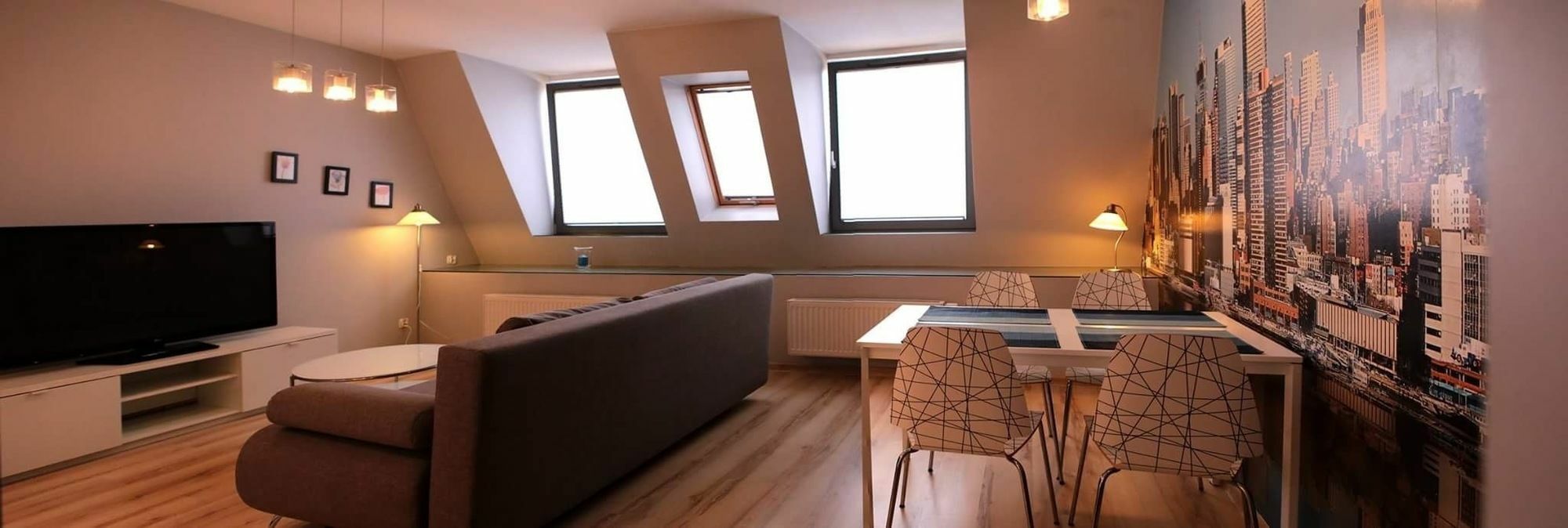 Lejlighed på 35 m² i Poznan Centrum med 1 værelse og 1 private badeværelser Eksteriør billede
